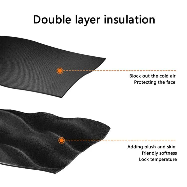 Cagoule en polaire pour cycliste et motard 5/7