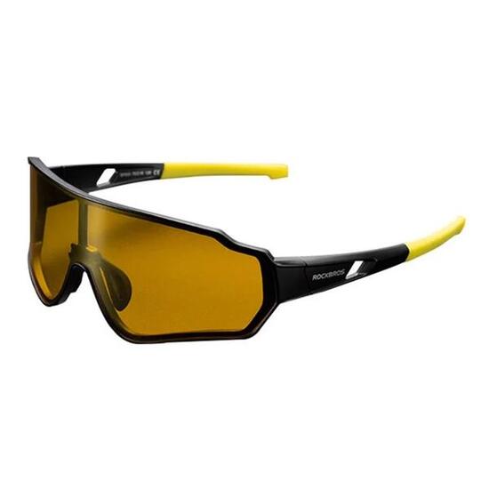 Lunettes de cyclisme photochromiques polarisées, anti-vent