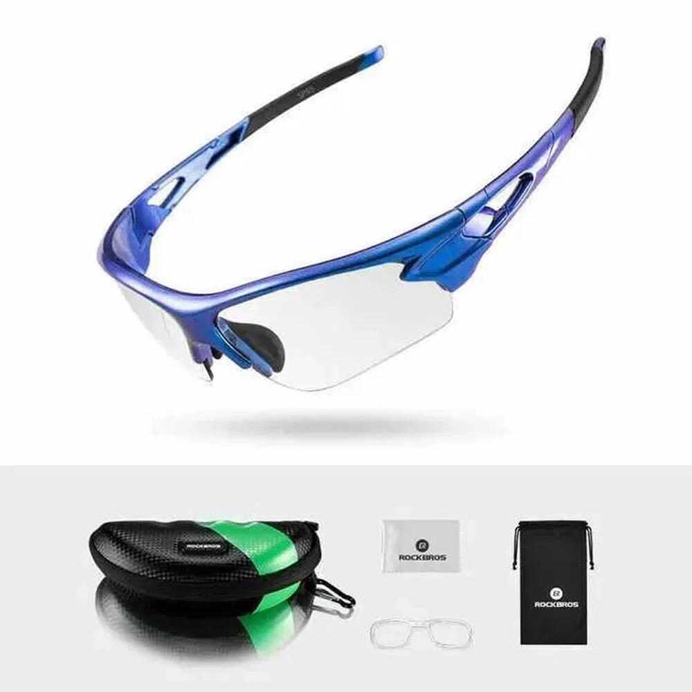 Occhiali da ciclismo fotocromatici Rockbros UV400 6/7