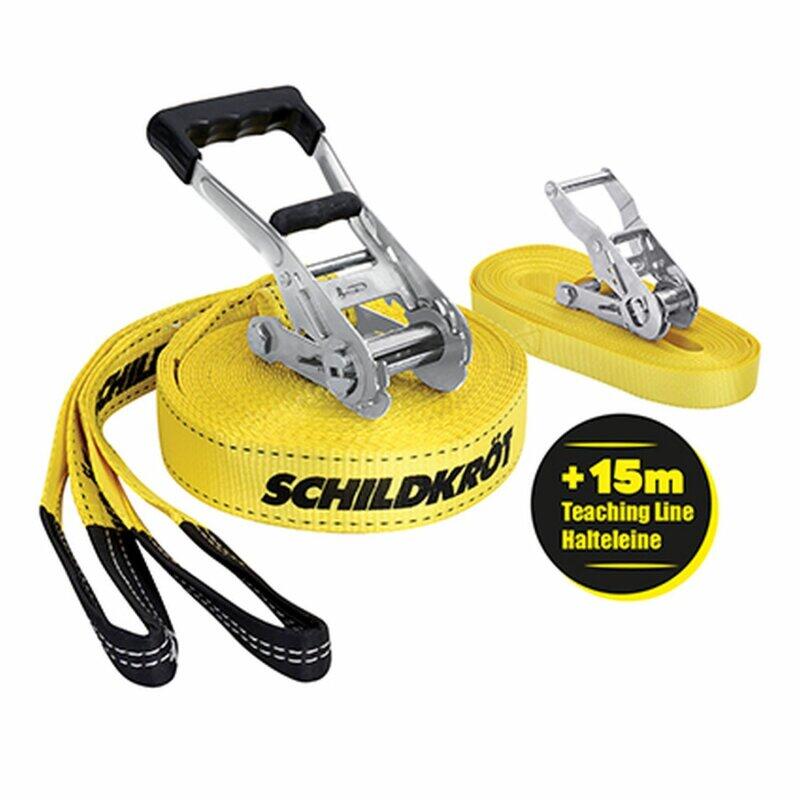 SCHILDKRÖT Schildkröt Slackline leerset