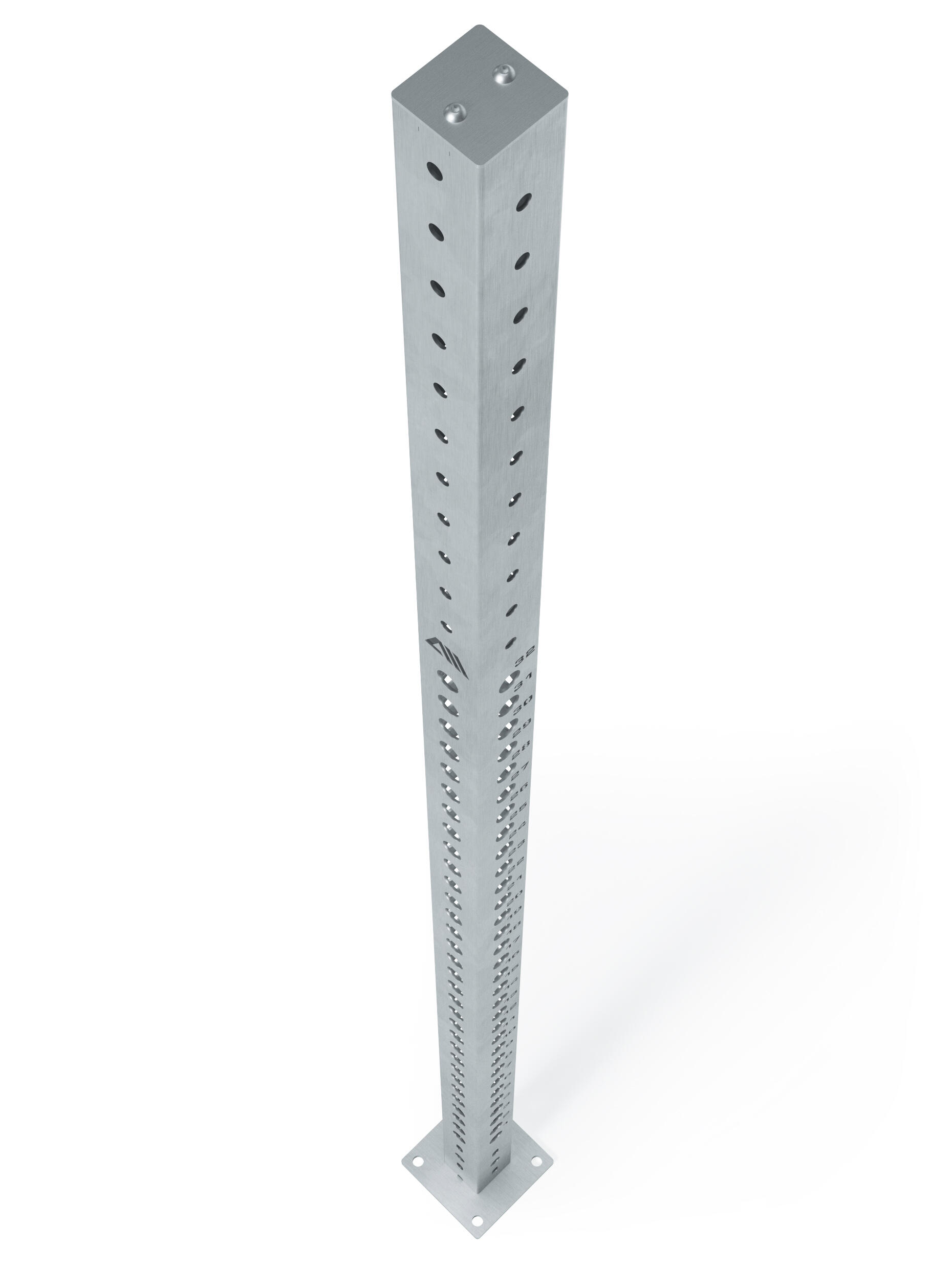 R8 Outdoor Upright 255cm (paarweise) | Edelstahl 5/5