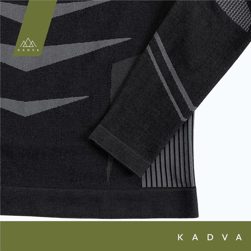 KADVA Streif Set conjunto de ropa interior térmica para hombre