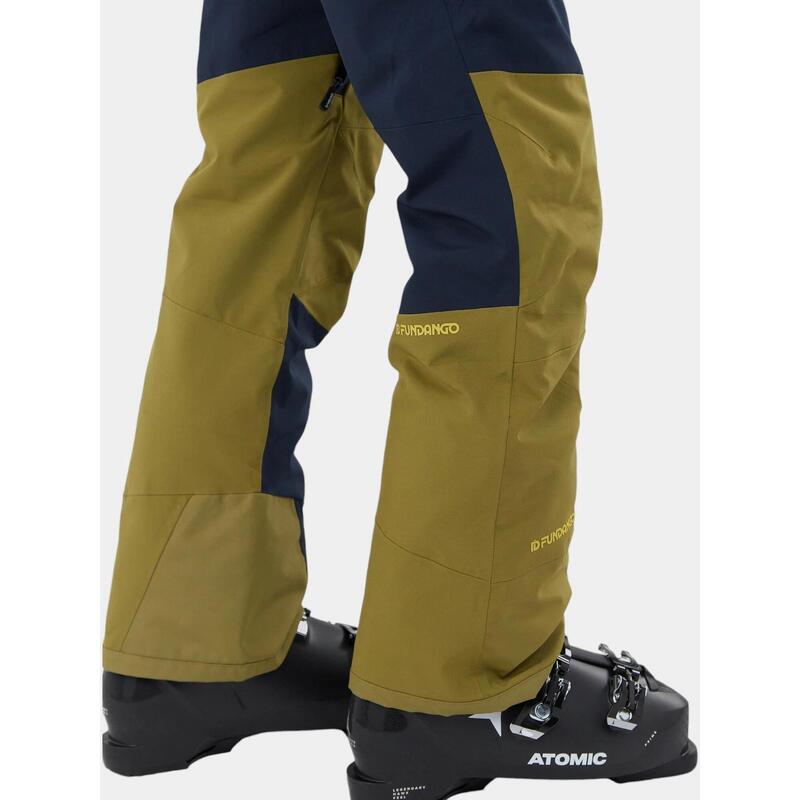 Pantaloni de schi Teak Colourblock Pants barbati