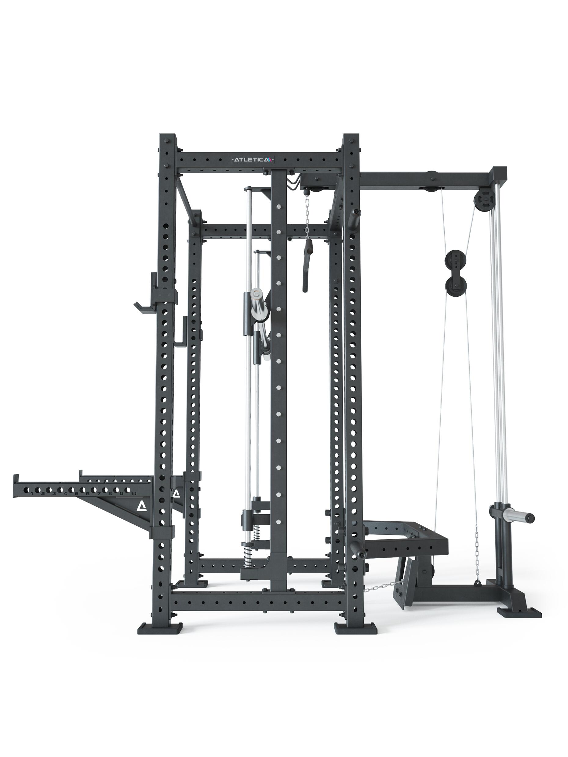 R8 Spectre Medium | Power Rack | inklusive Latzug - Plate Loaded 3/6