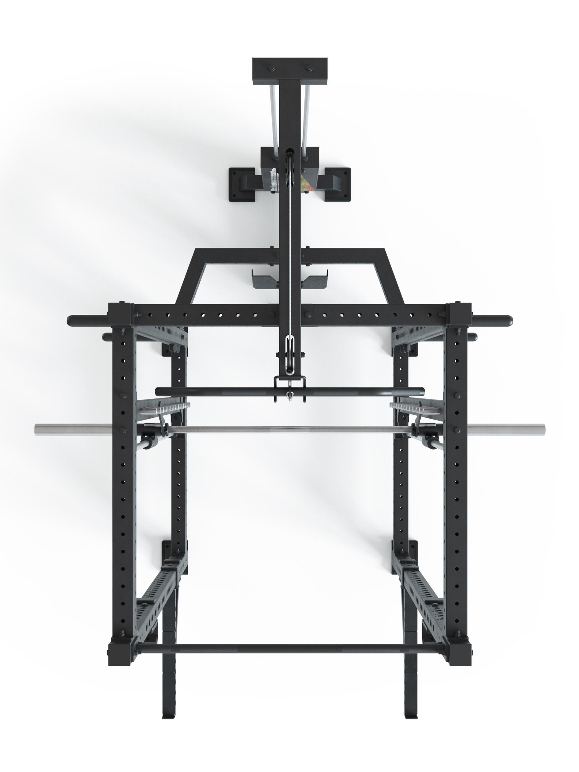 R8 Spectre Long | Power Rack | inklusive Latzug - Weight Stack 5/5