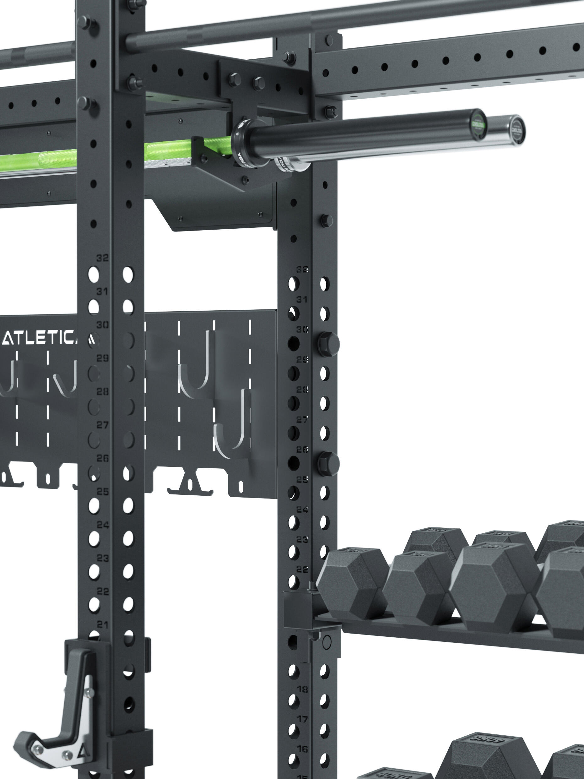 R8 Vulture | Power Rack | 2x90kg Steckgewicht 5/7