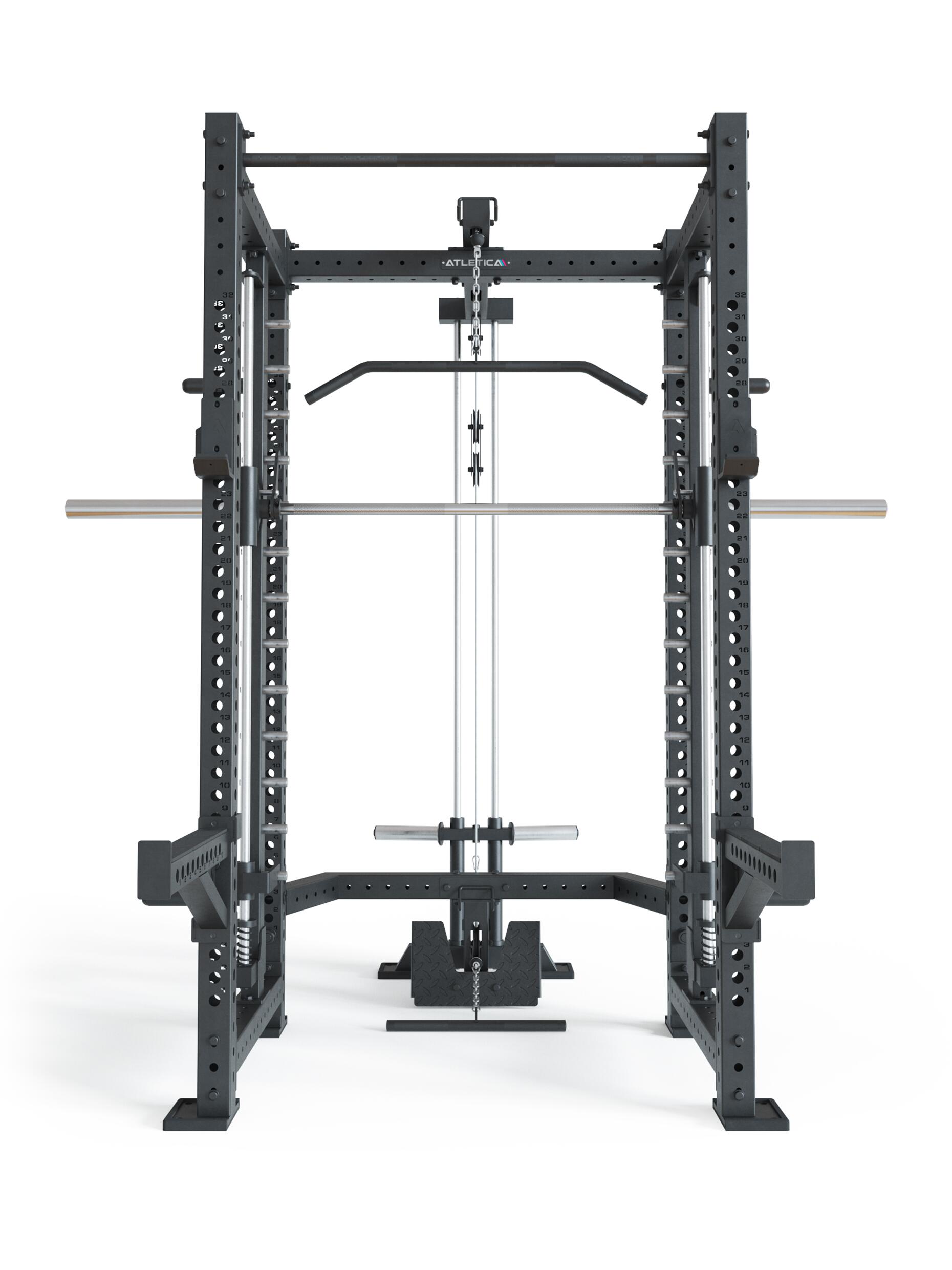 R8 Spectre Medium | Power Rack | inklusive Latzug - Plate Loaded 4/6