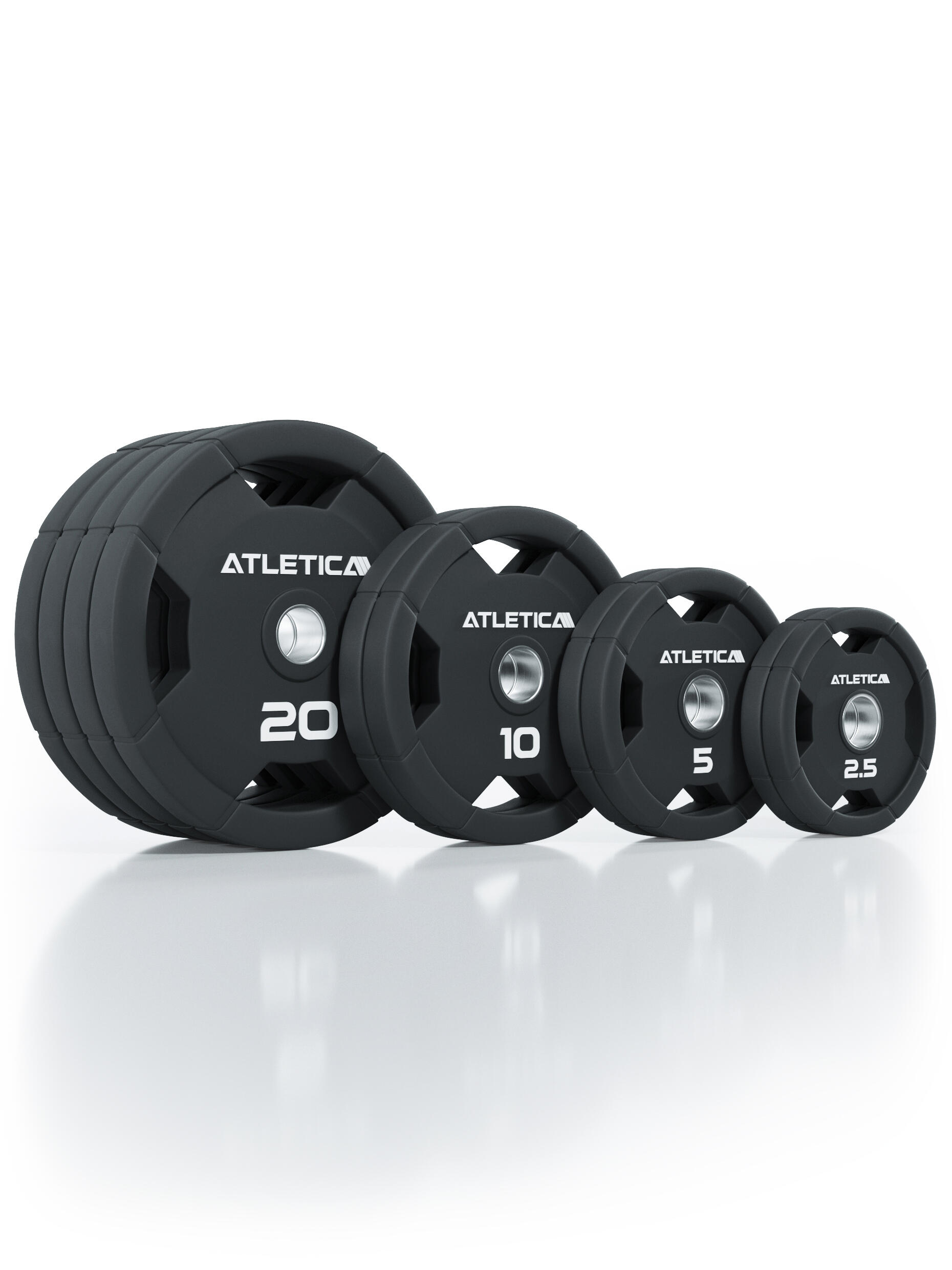 4H Rubber Plates | 115kg Set | Gummierte Hantelscheiben 2/3