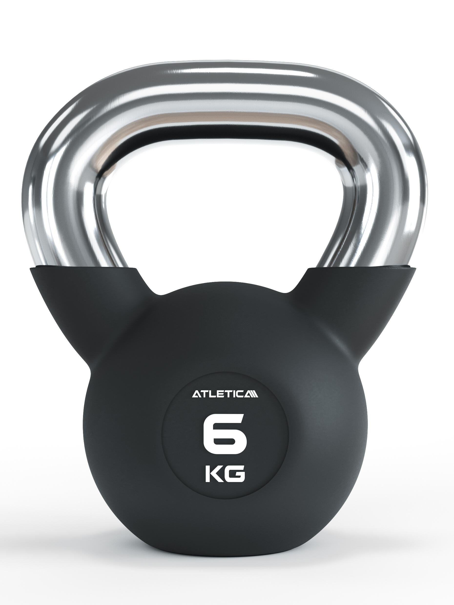ATLETICA Kettlebells | 6 kg Einzelverkauf | Studioqualität
