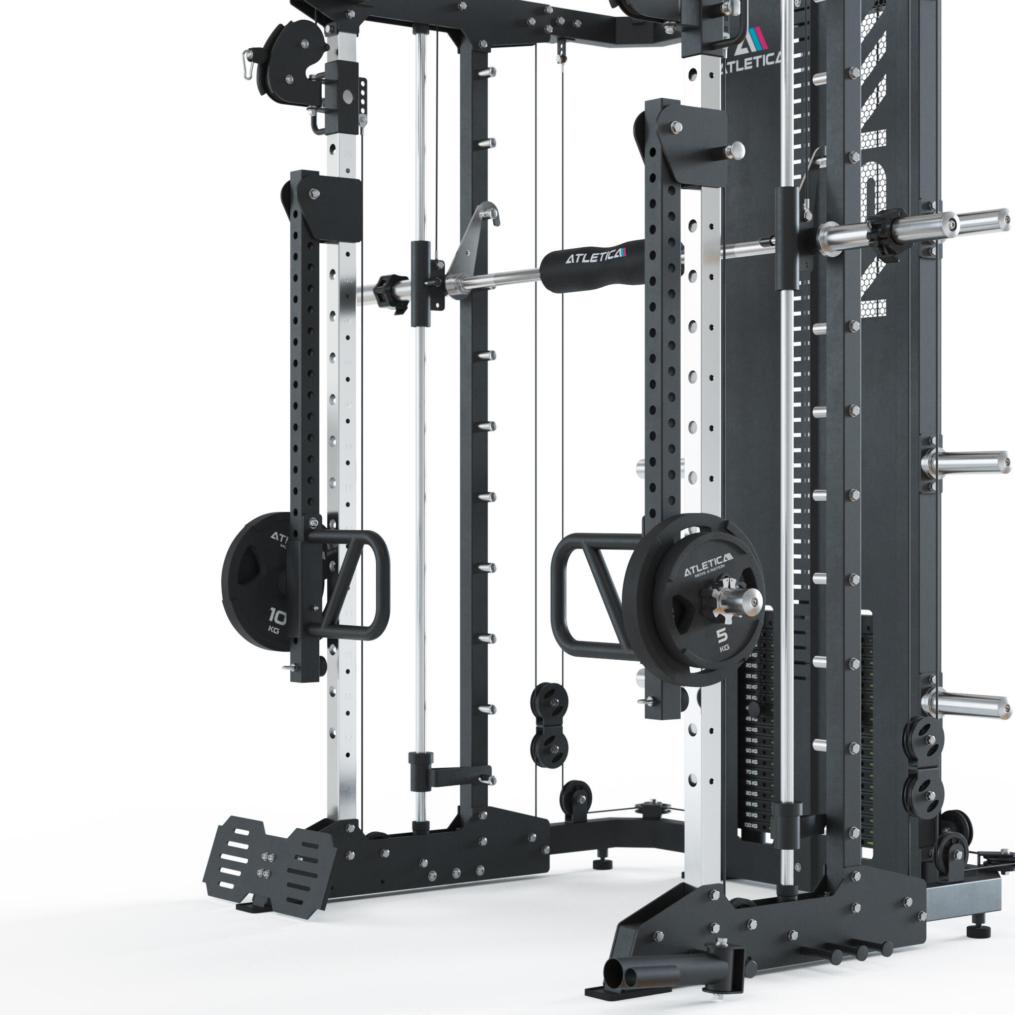 KSK Multipresse | Set MOVE | inkl. Anbauteile Jammer Arms und Leg Press 5/7
