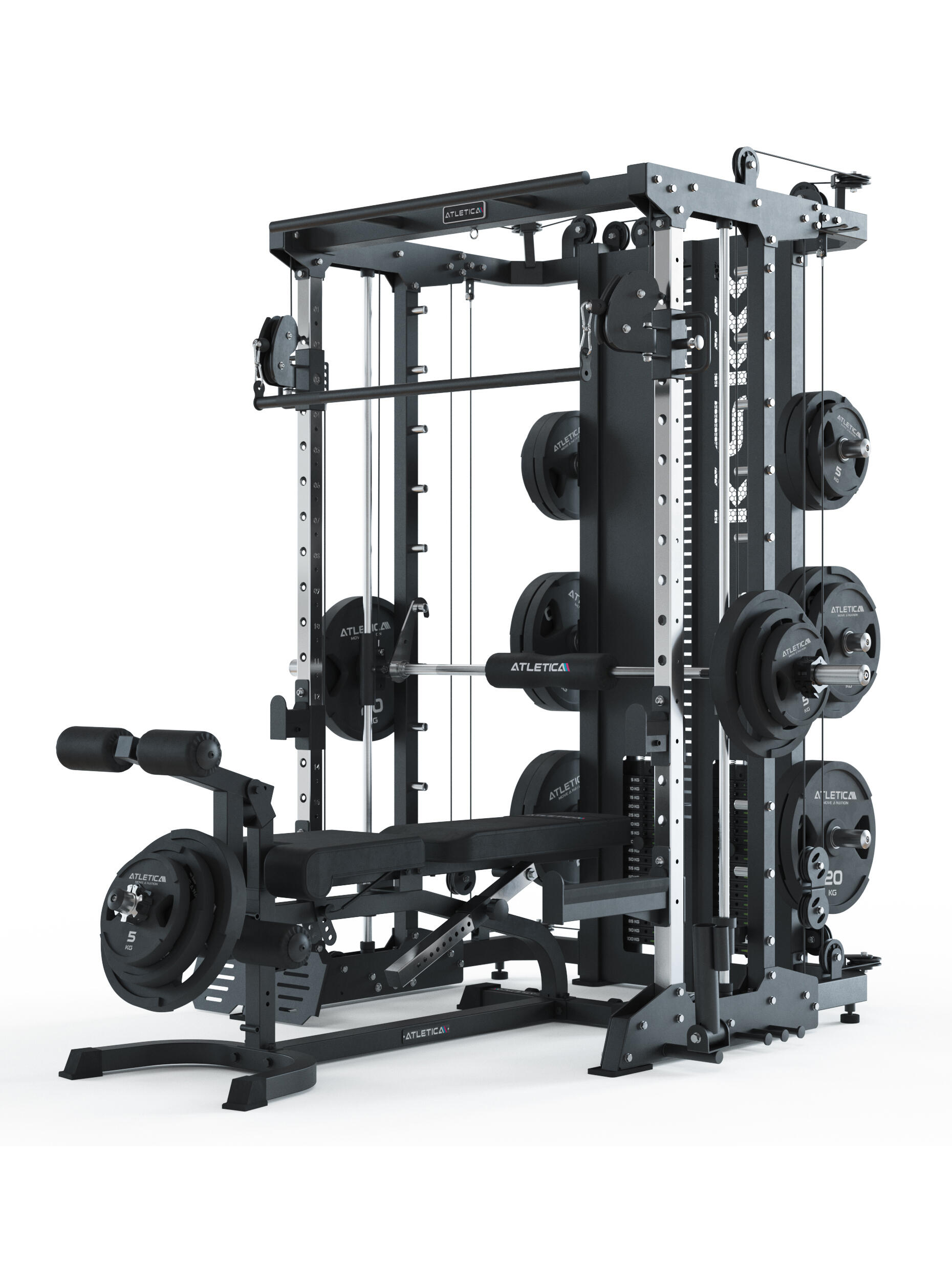 KSK Multipresse | Set SCORE  | inkl. X-Bench Hantelbank 2/7