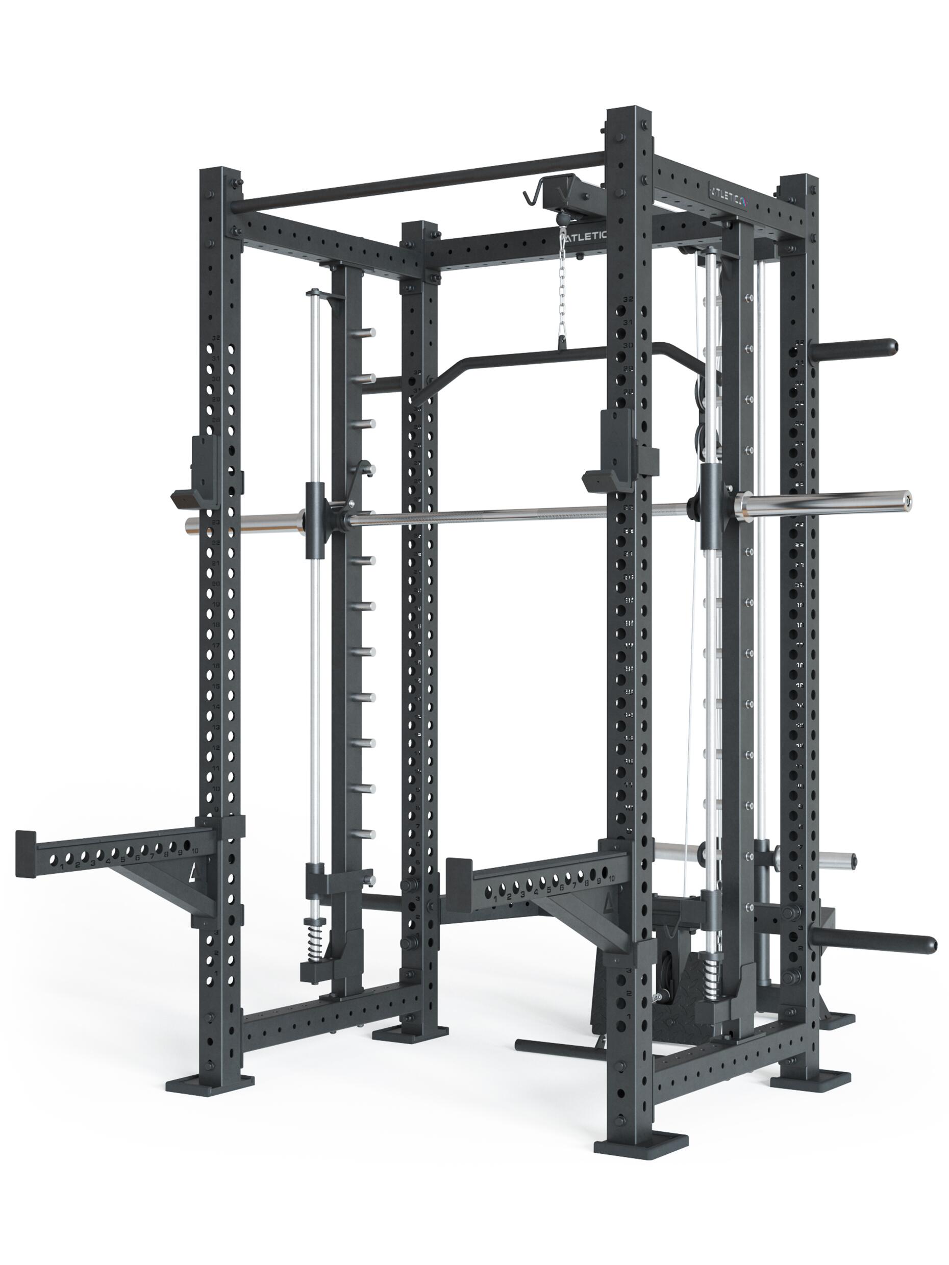 R8 Spectre Medium | Power Rack | inklusive Latzug - Plate Loaded 2/6