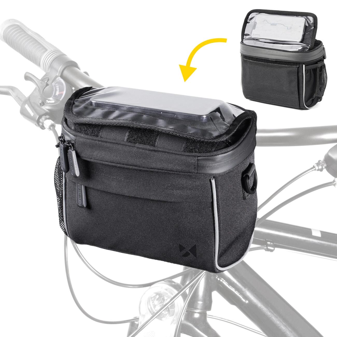 WOZINSKY Borsa da manubrio per bicicletta Wozinsky
