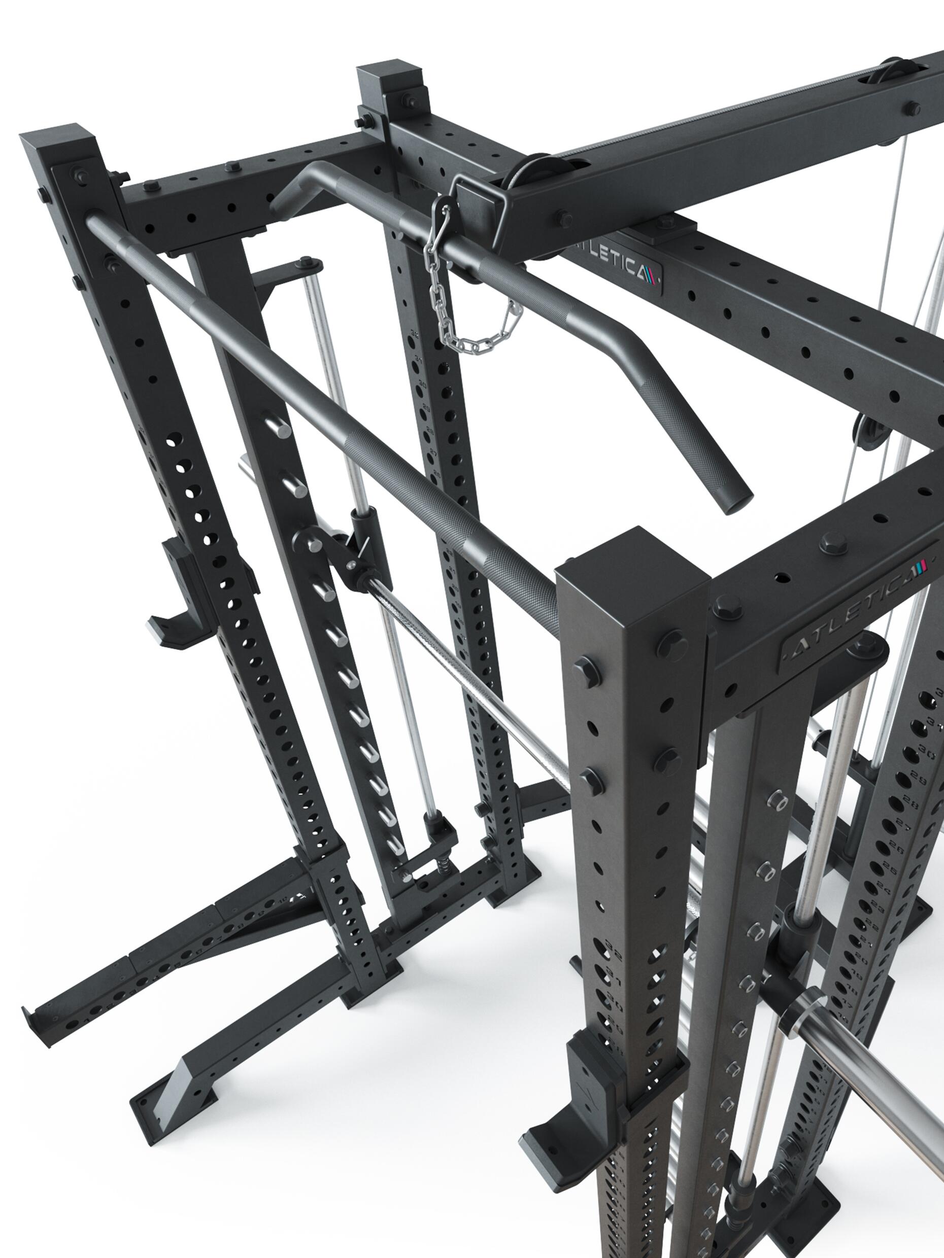 R8 Spectre Short | Power Rack | inklusive Latzug - Plate Loaded 6/6
