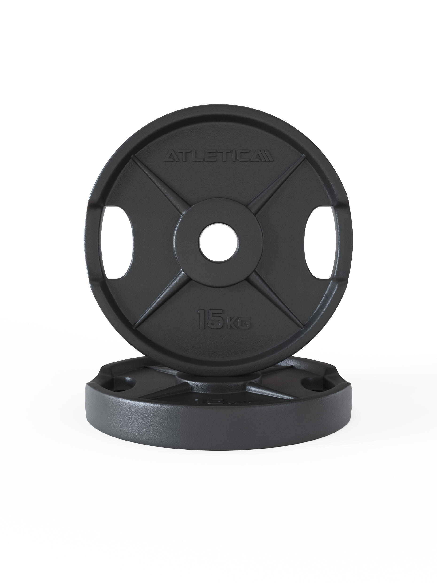 2H Iron Plates | ⌀50mm | Paarweise | 2 x 15kg 2/3
