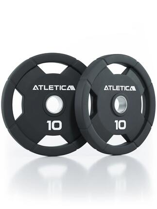 4H Rubber Plates | Gummierte Hantelscheiben | 2 x 10kg