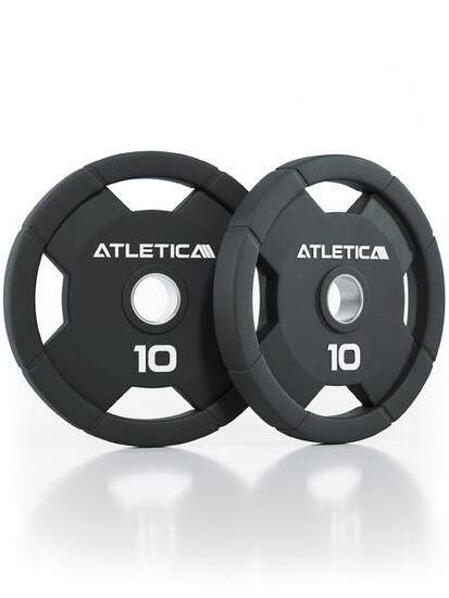 4H Rubber Plates | Gummierte Hantelscheiben | 2 x 10kg