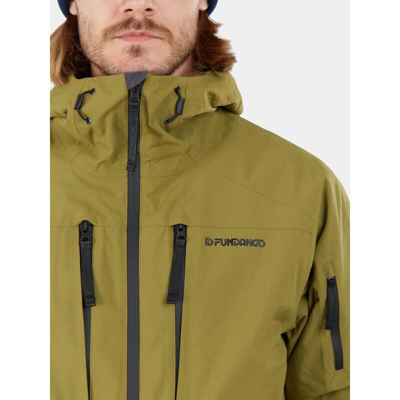 Geaca de schi Baily ECO Allmountain Jacket - verde barbati