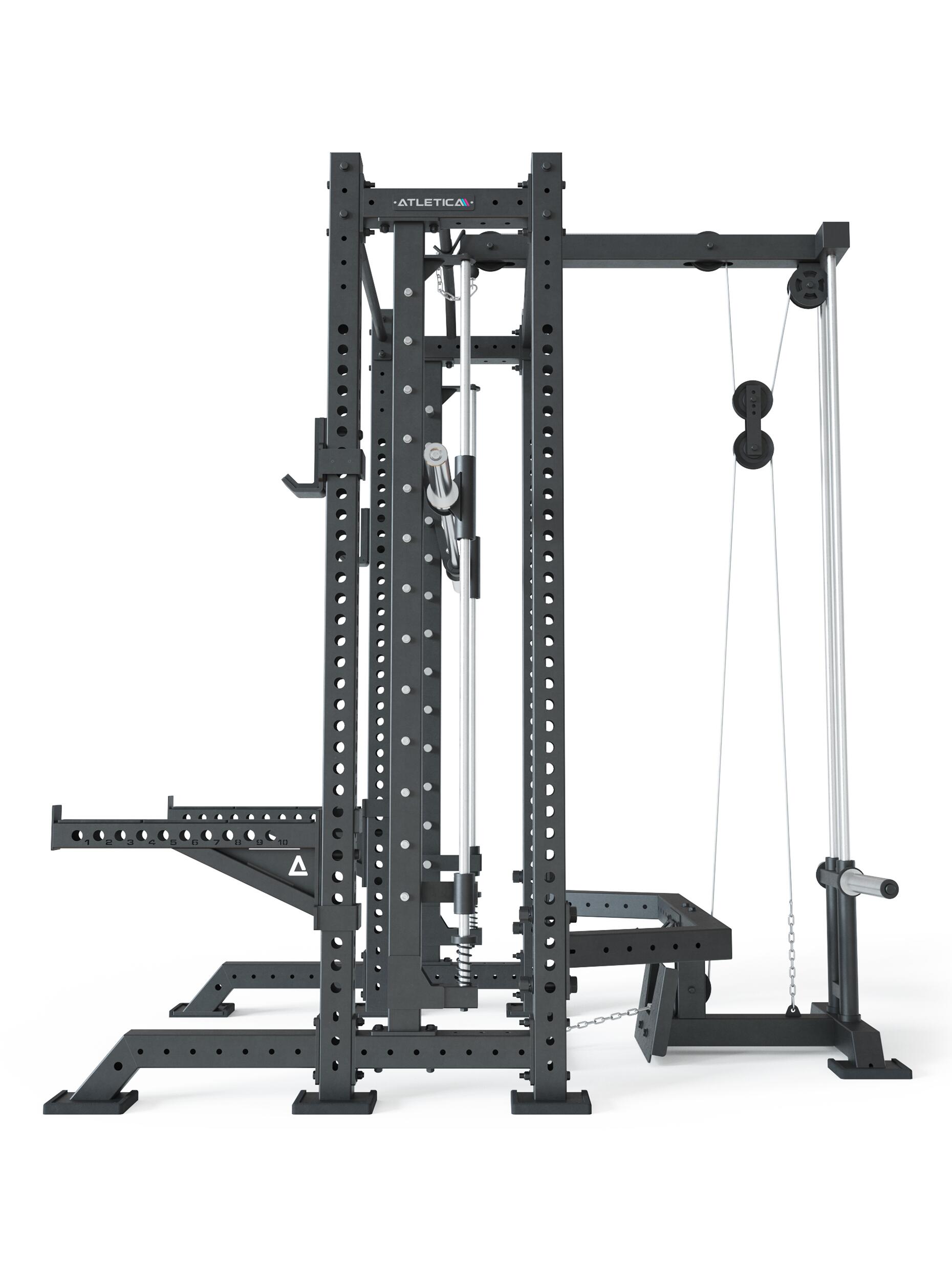 R8 Spectre Short | Power Rack | inklusive Latzug - Plate Loaded 4/6