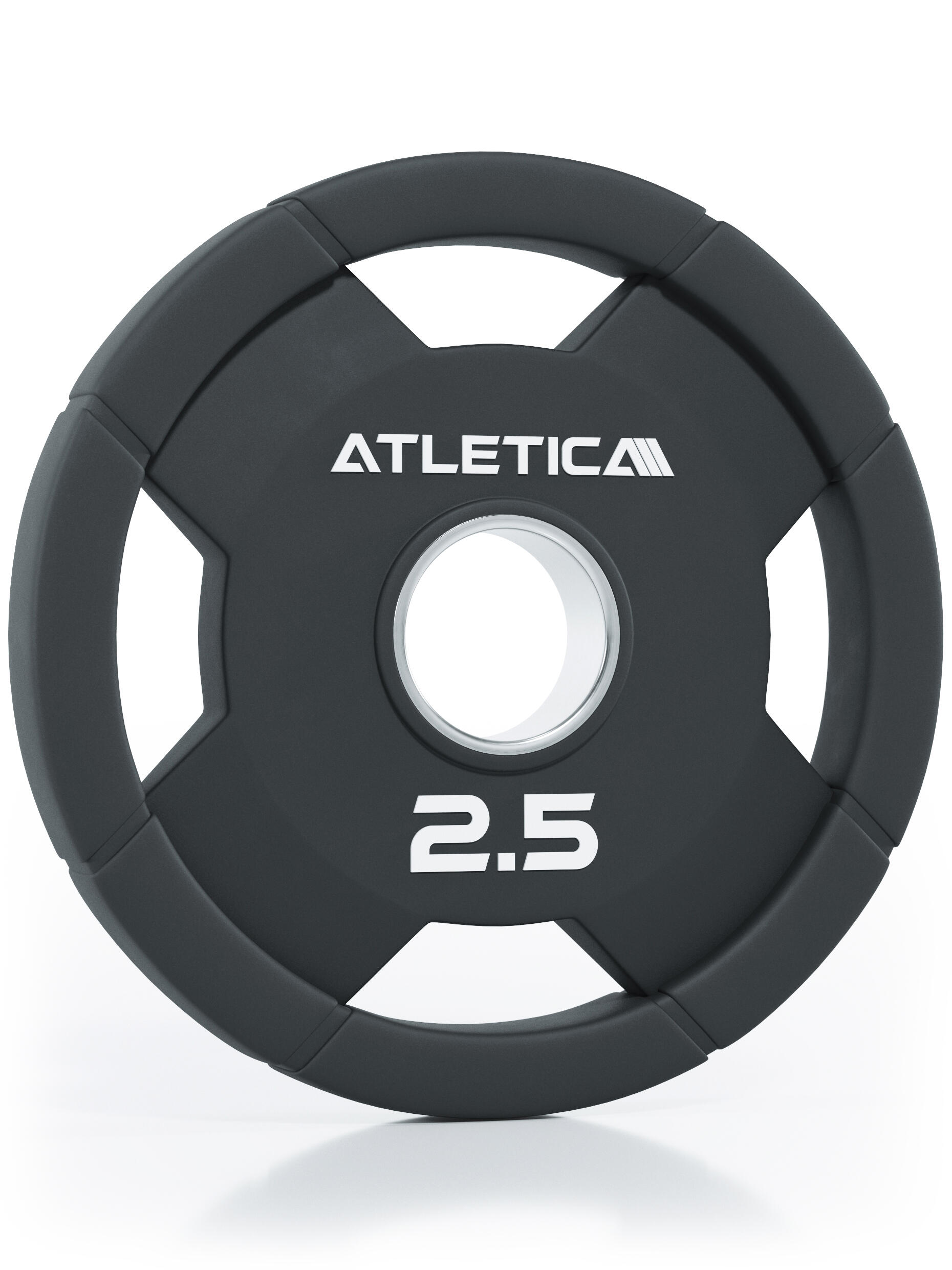 4H Rubber Plates | Gummierte Hantelscheiben | 2 x 2.5kg 3/4