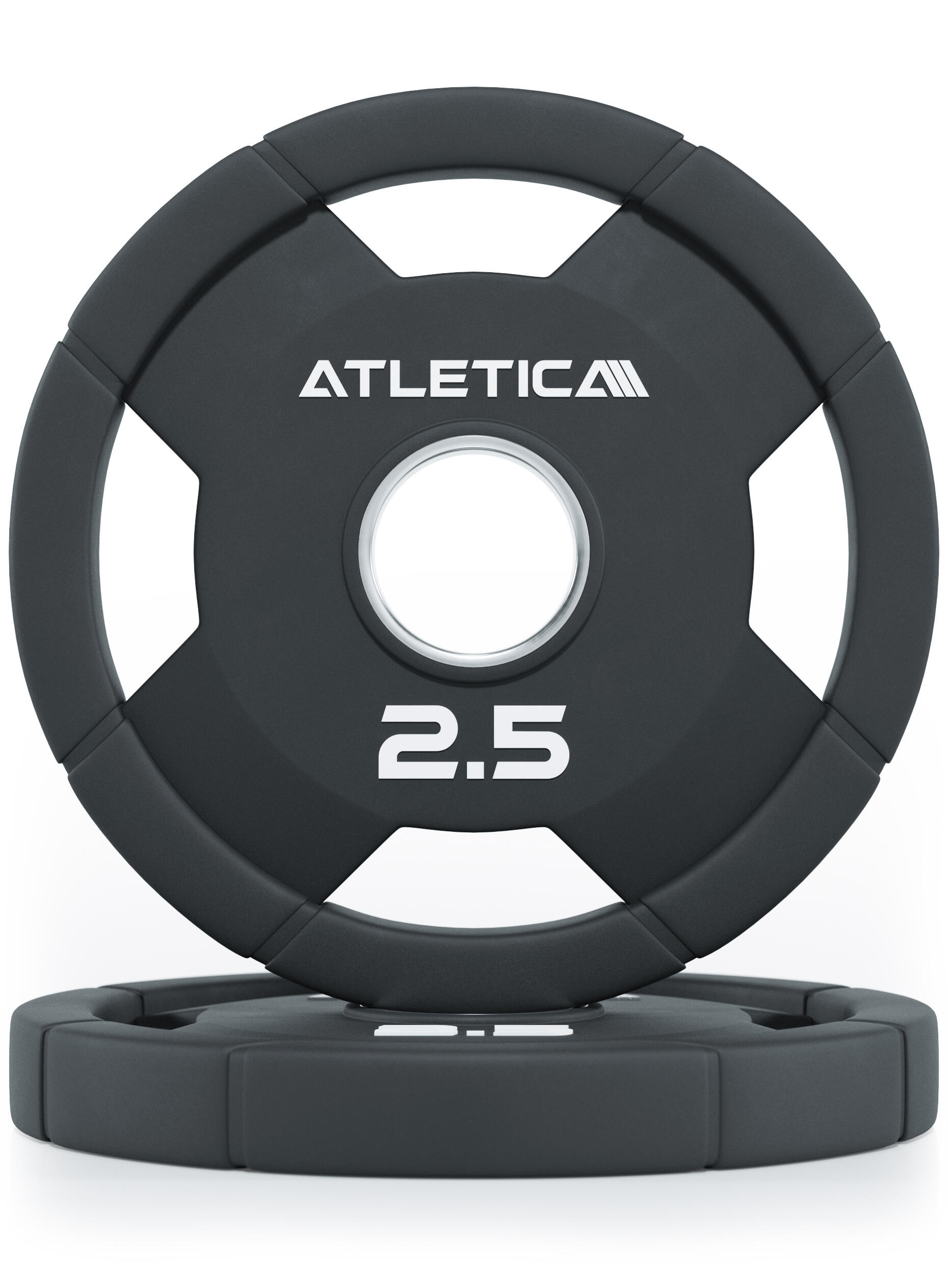 4H Rubber Plates | Gummierte Hantelscheiben | 2 x 2.5kg 2/4