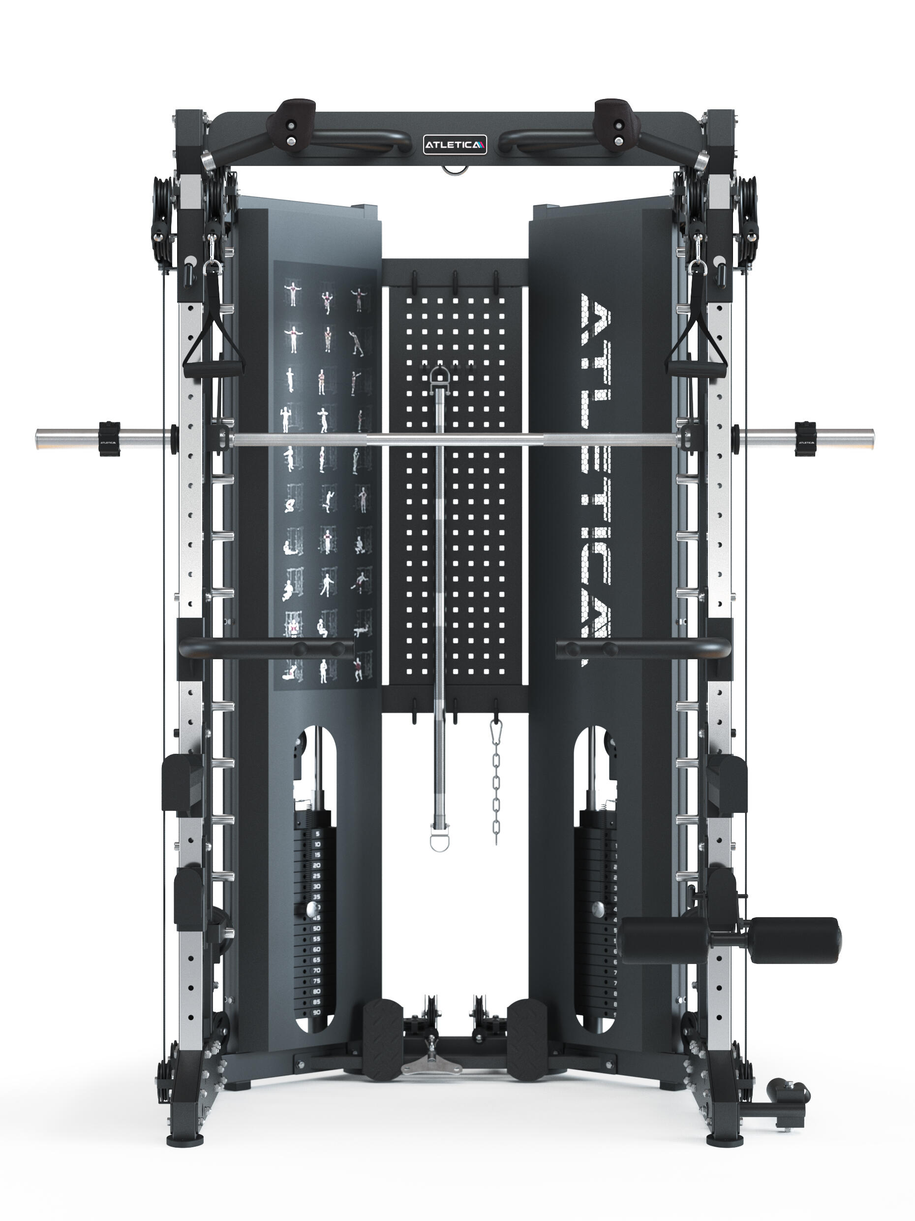 Raven | Multipresse | All-In-One Kraftstation | 2 x 90 kg Gewichtsblock 3/7