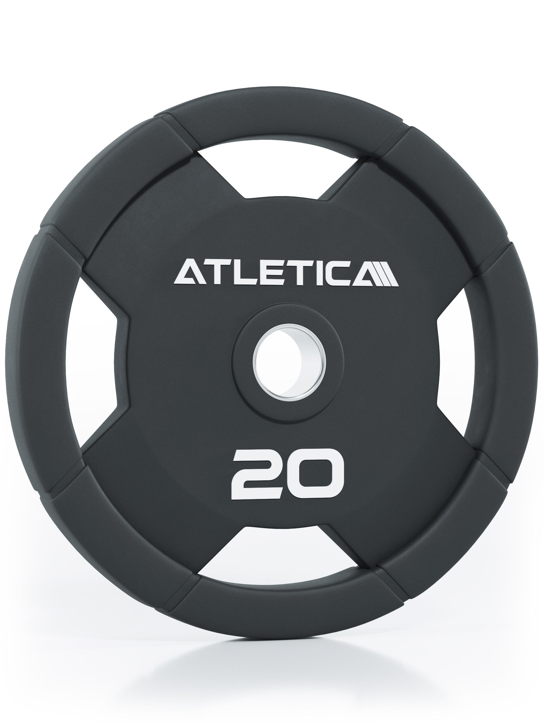 4H Rubber Plates | Gummierte Hantelscheiben | 2 x 20kg 3/4