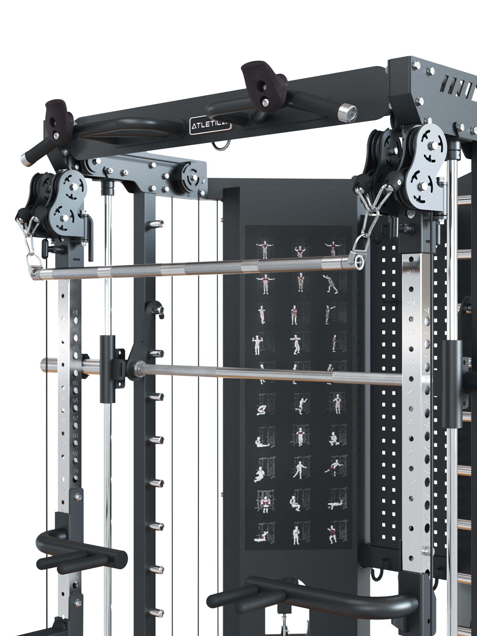 Raven | Multipresse | All-In-One Kraftstation | 2 x 90 kg Gewichtsblock 2/7