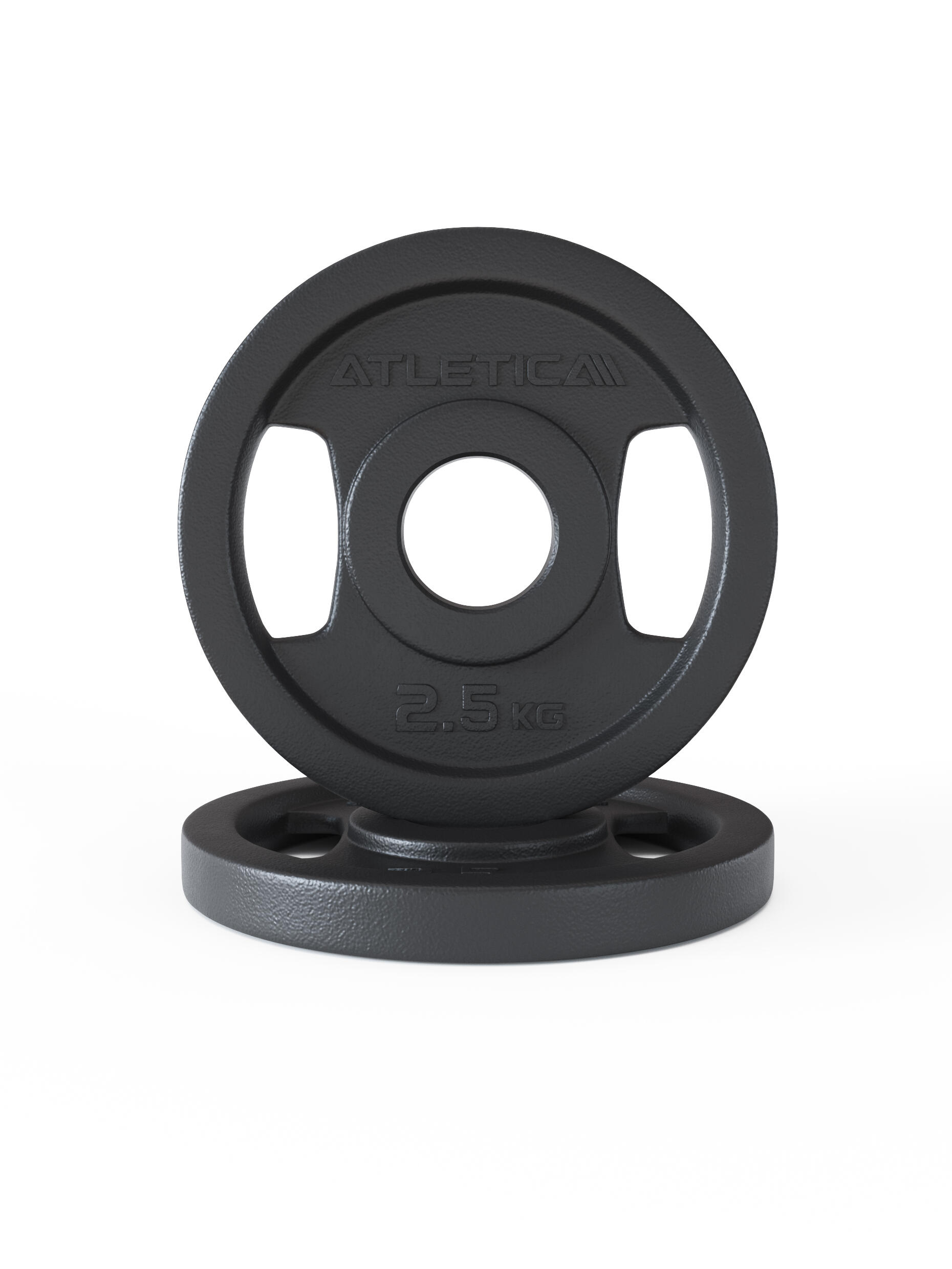 2H Iron Plates | ⌀50mm | Paarweise | 2 x 2.5kg 2/3