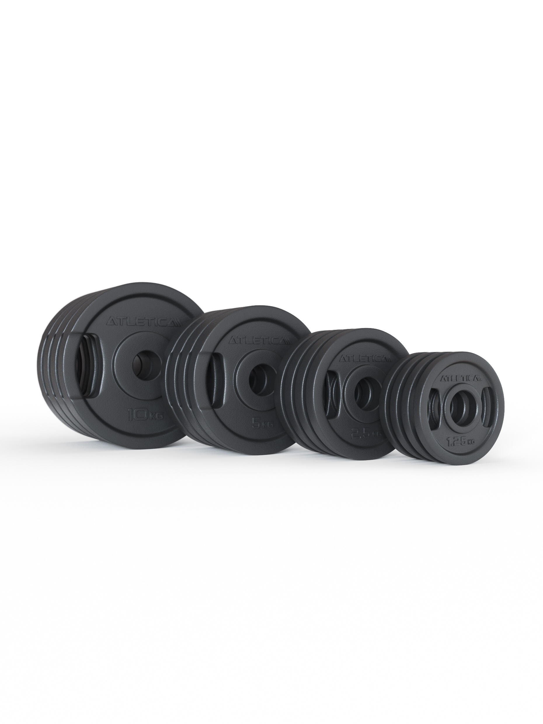 2H Iron Plates Set | 75kg Hantelscheiben aus Gusseisen 3/3