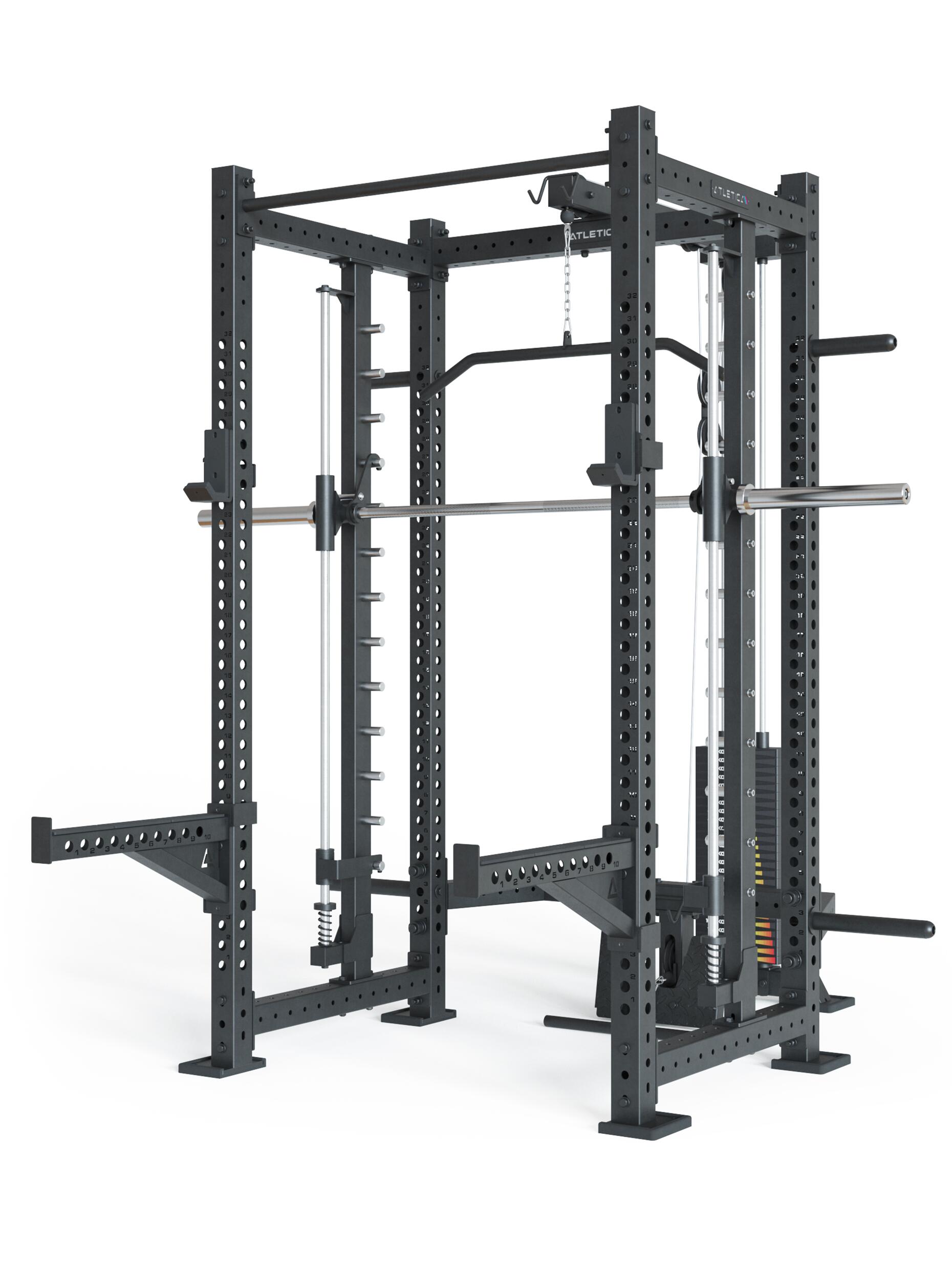 R8 Spectre Medium | Power Rack | inklusive Latzug - Weight Stack 5/6