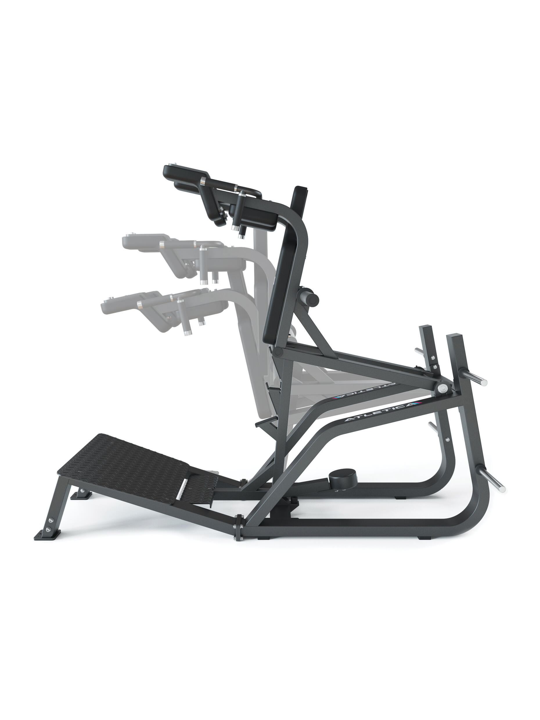 HyperLever | V-Squat Kniebeugemaschine 2/7