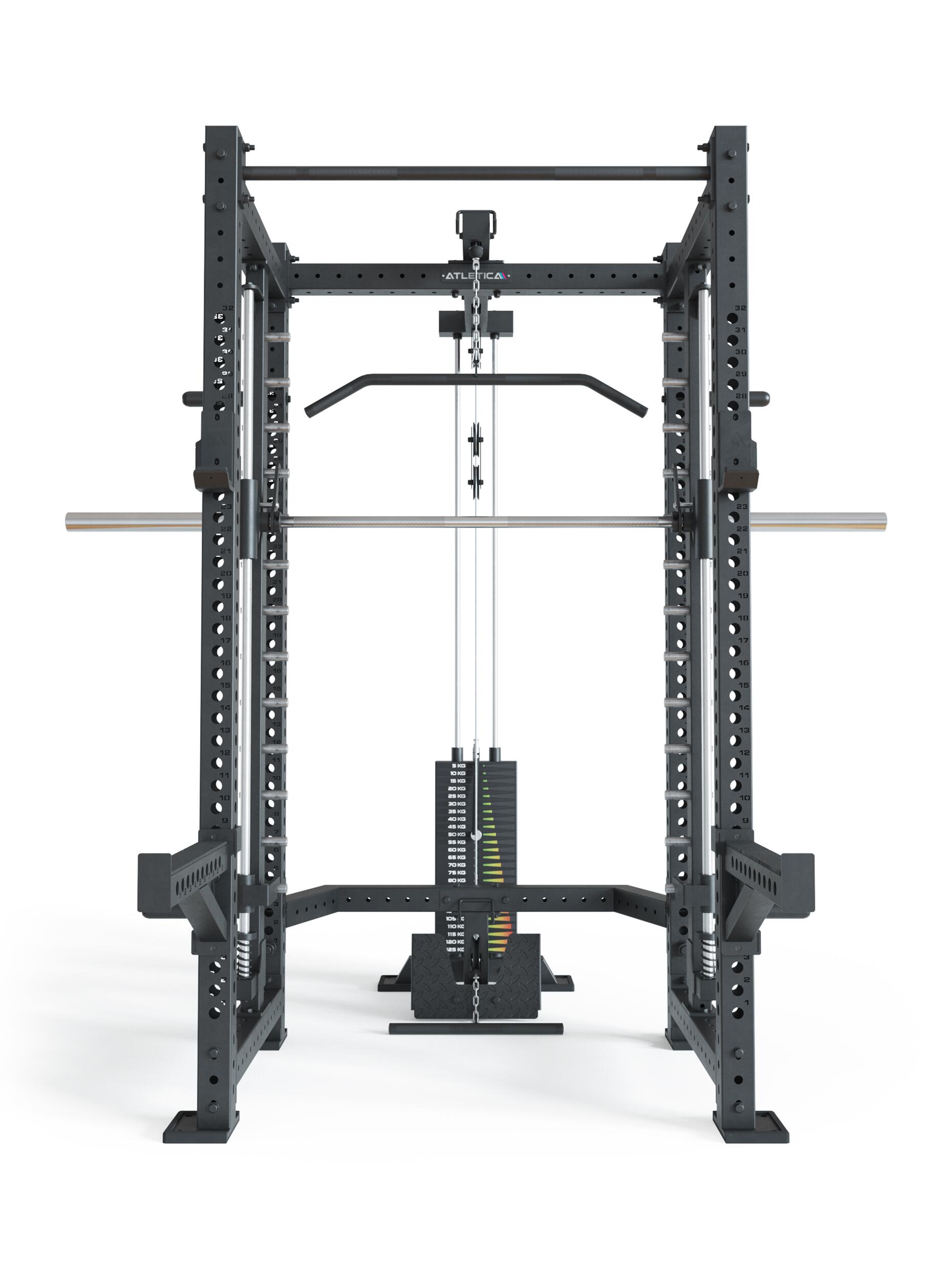 R8 Spectre Medium | Power Rack | inklusive Latzug - Weight Stack 3/6