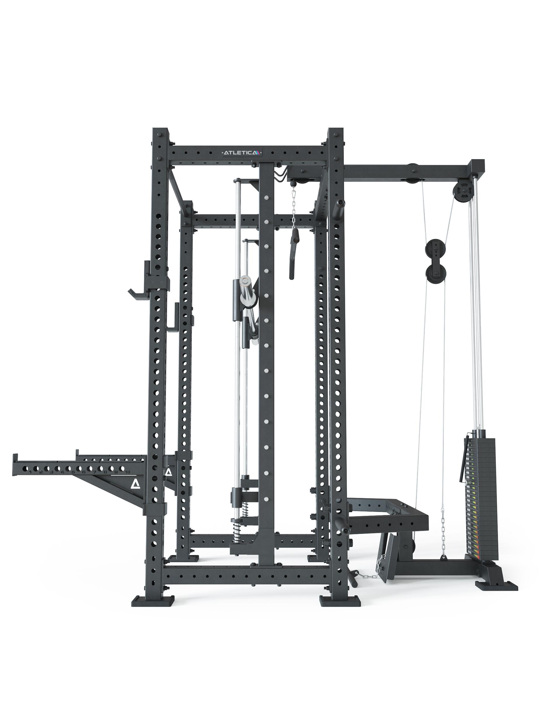 R8 Spectre Medium | Power Rack | inklusive Latzug - Weight Stack 2/6