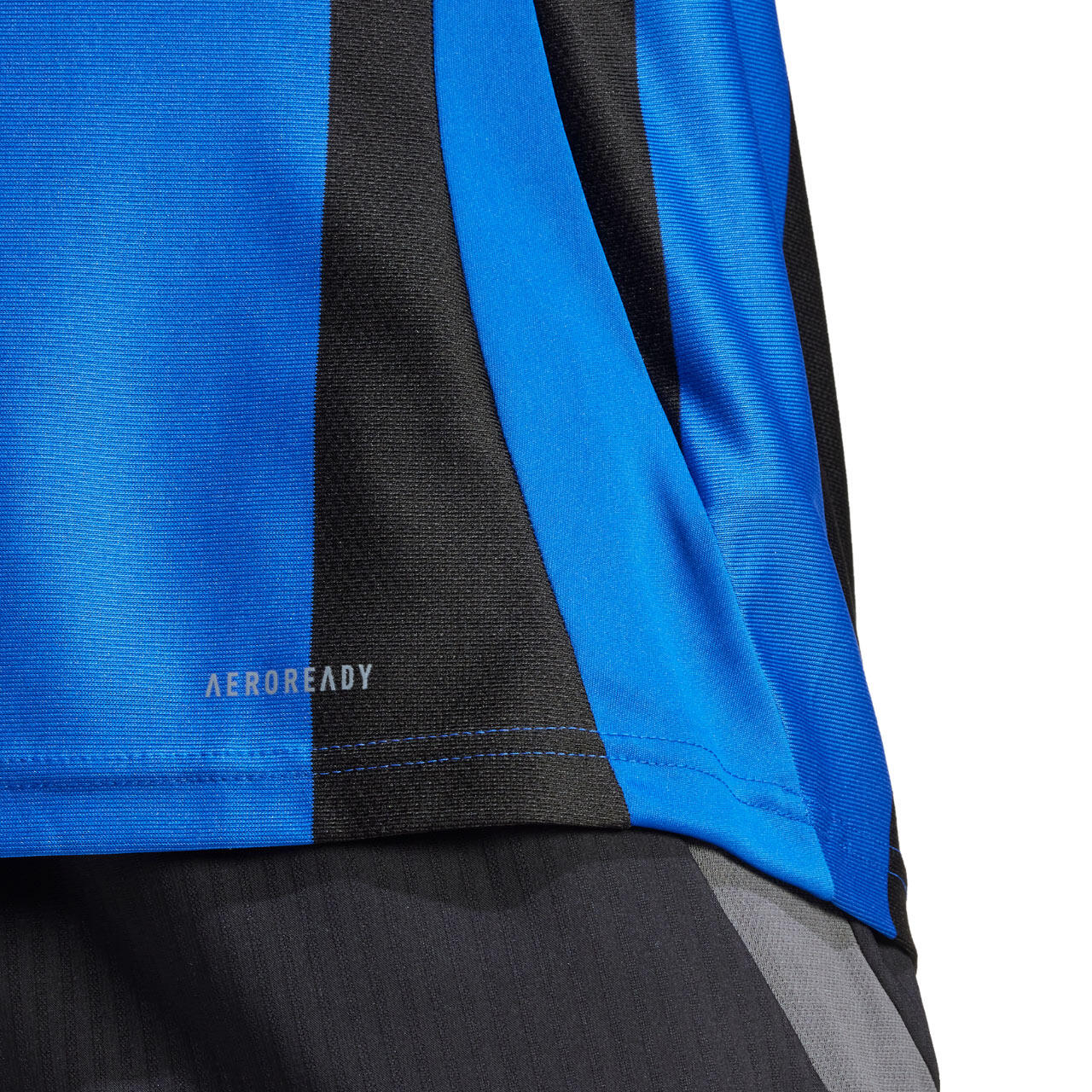 T-shirt adidas Blu Navy a Righe 7/8