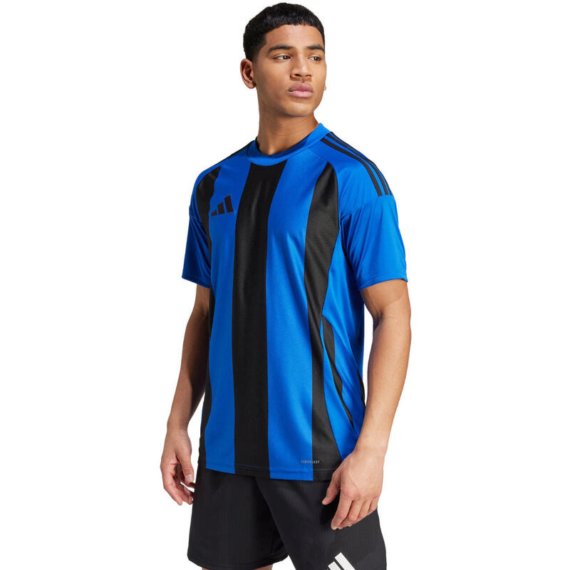 Tricou adidas Albastru Marin cu Dungi