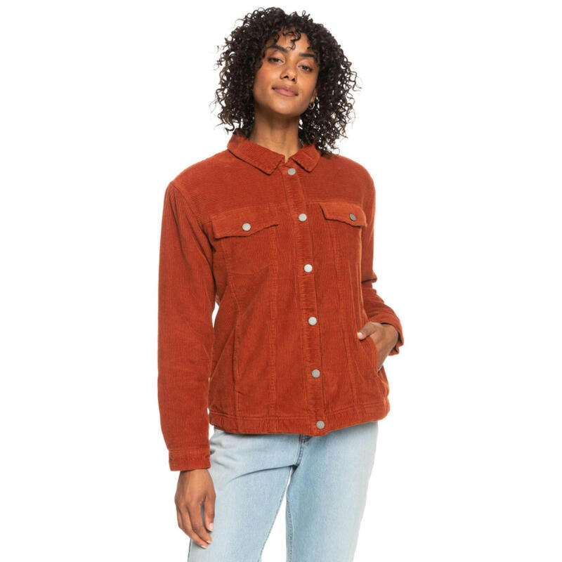 Roxy On The Block Corduroy Trucker Jacket pentru femei