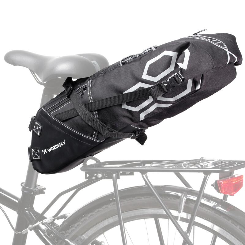 Sacoche de vélo sous la selle Wozinsky imperméable 12 L