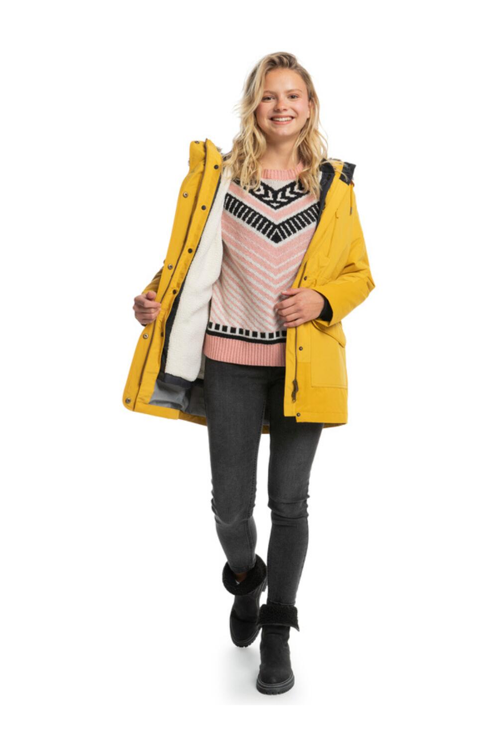 Roxy Convertible Waterdichte 3in1 parka regenjas voor dames 3/7