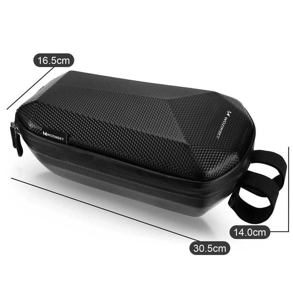 Wozinsky wasserdichte Lenkertasche für Scooter, 4L, schwarz 2/7