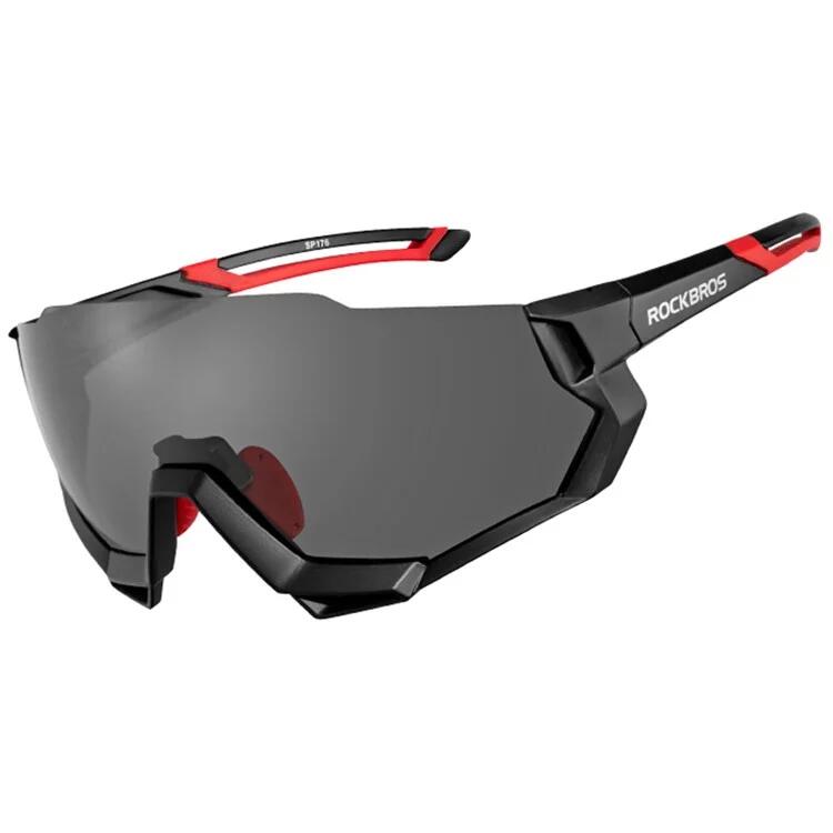 Rockbros - Lunettes De Soleil Photochromiques Polarisées - Lunettes De Soleil - Bleu|noir - No Size - Decathlon