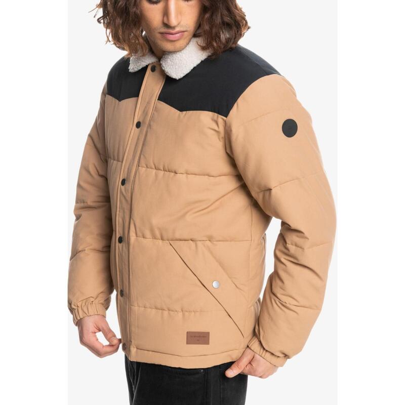 Jachetă Quiksilver Colourblock Puffer pentru bărbați