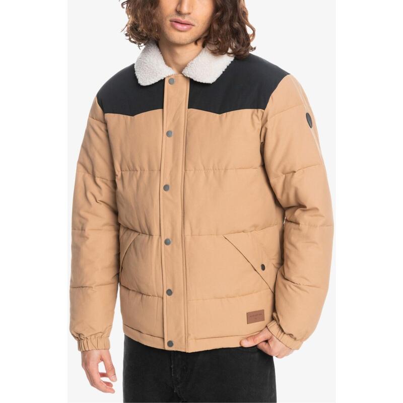 Jachetă Quiksilver Colourblock Puffer pentru bărbați