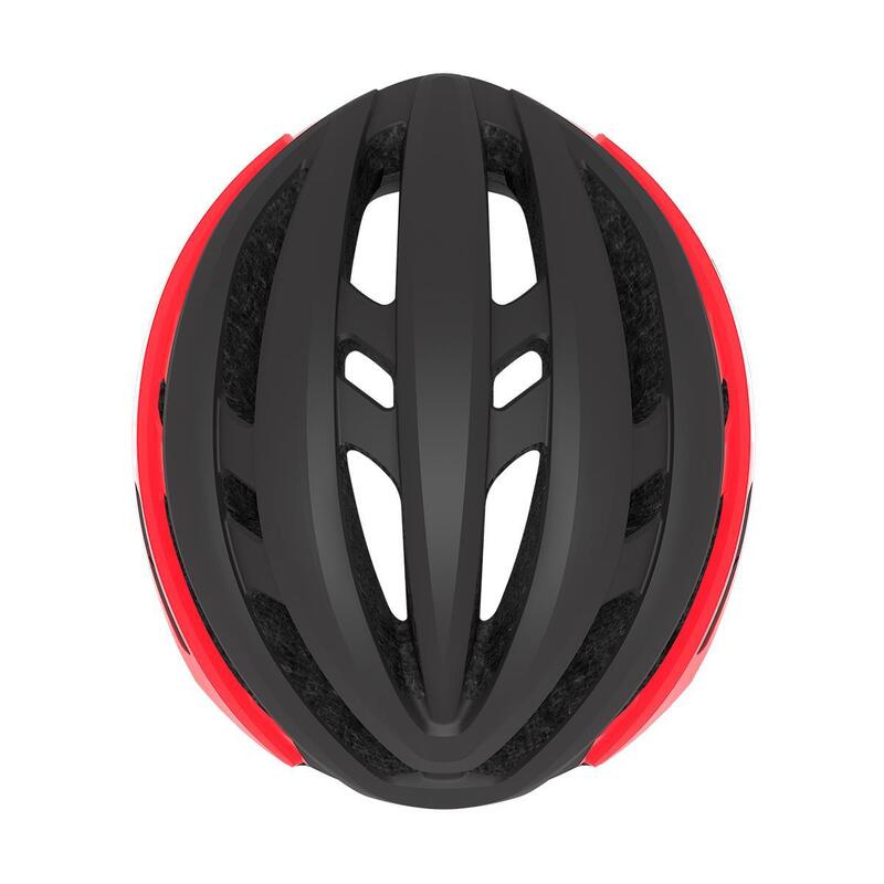 Casque Agilis MIPS - Noir mat/rouge vif