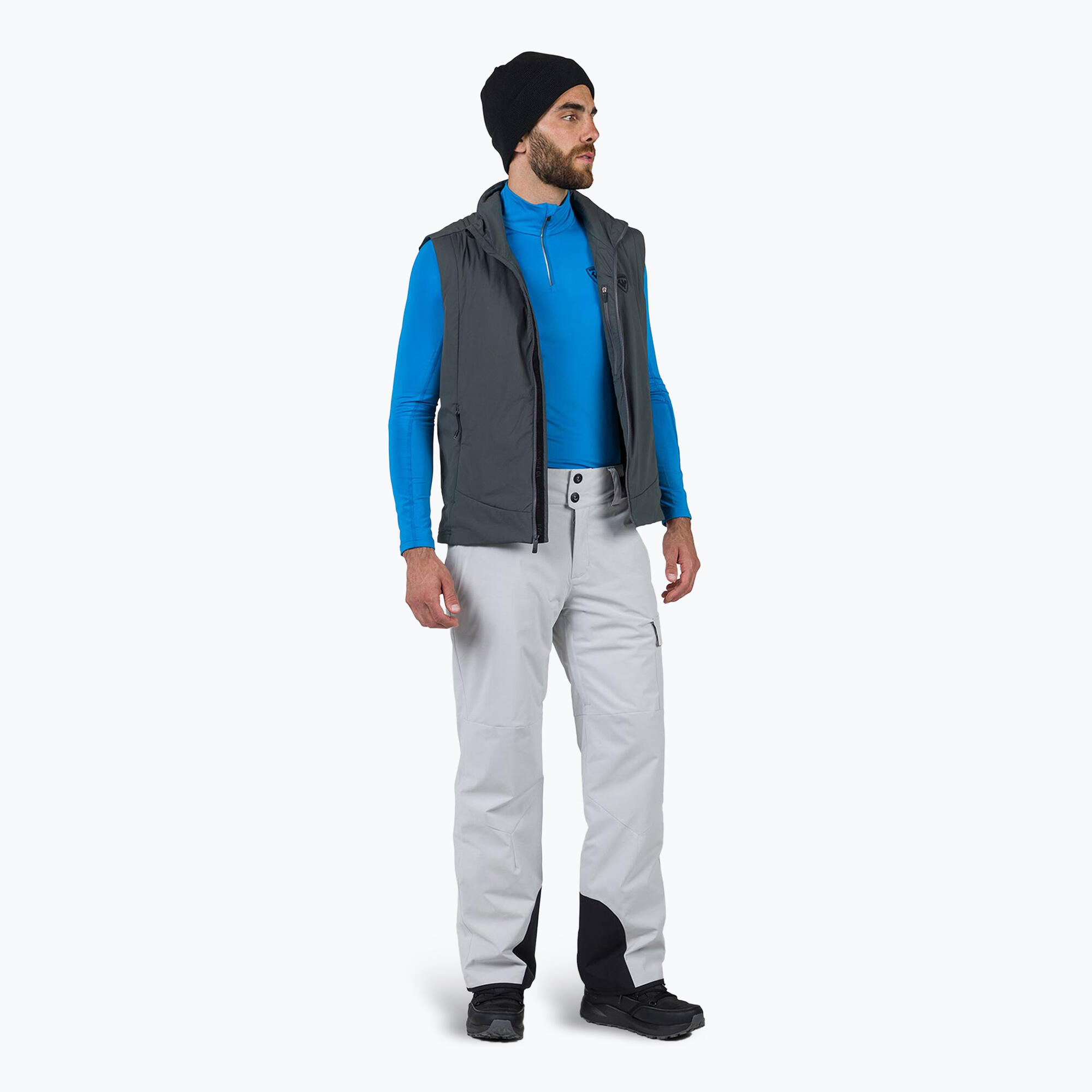Maglia termoattiva da uomo a maniche lunghe Rossignol Classique 1/2 Zip 2/4