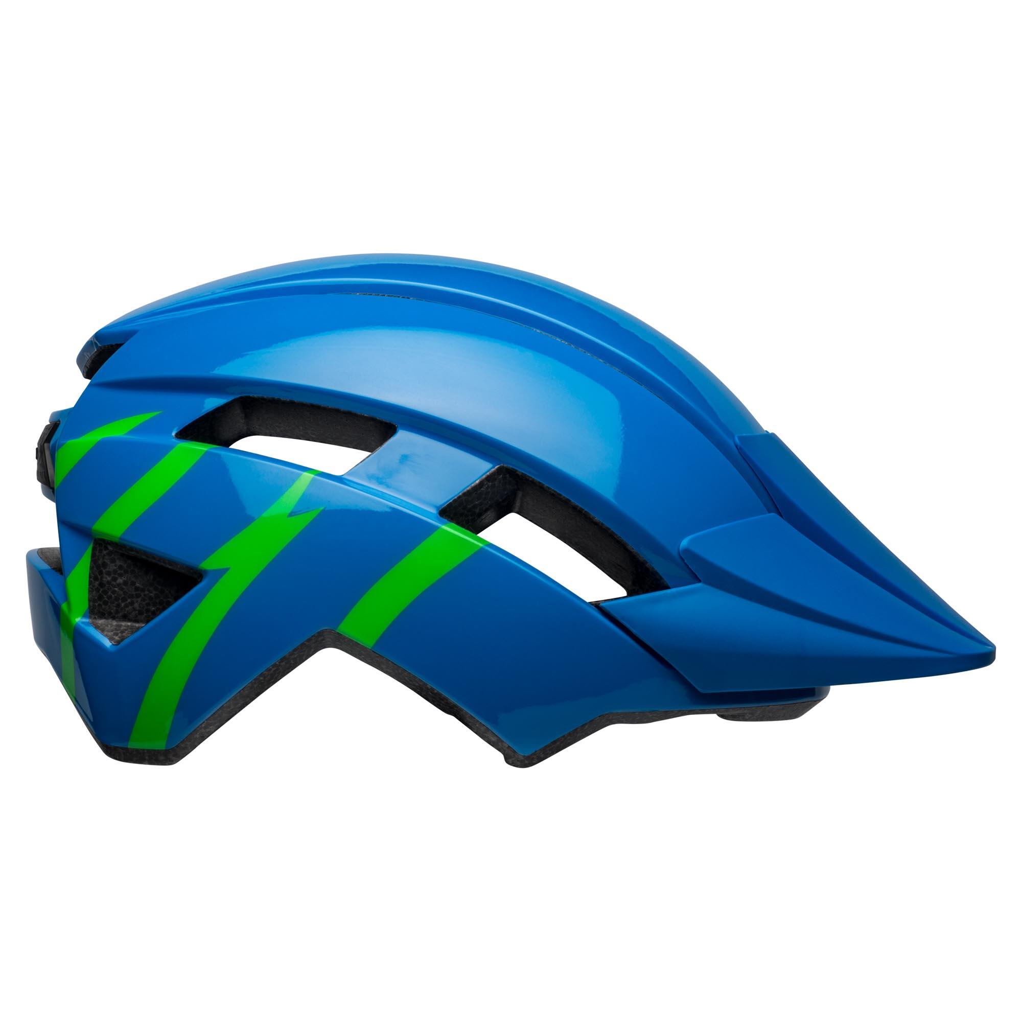 Sidetrack II MIPS Kinderhelm Strike Gloss Blau/Grün Unisize 50-57cm 4/5