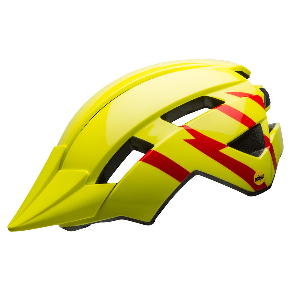 BELL kask rowerowy dziecięcy sidetrack II strike gloss hi-viz red BEL-7116442 thumbnail