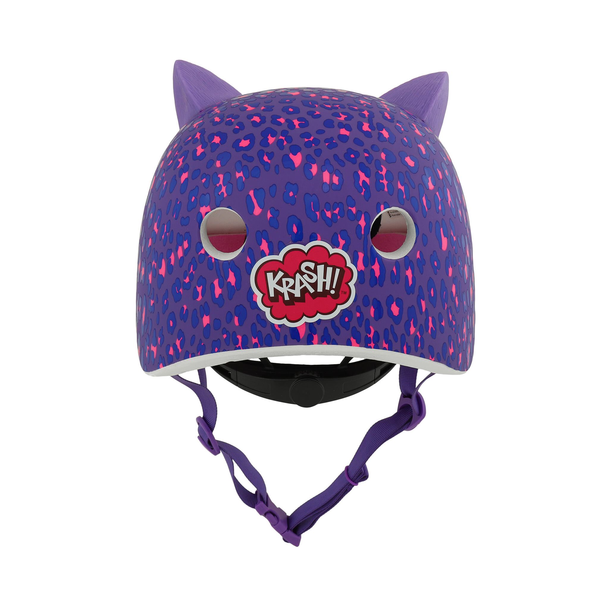 Casque Krash FS Jeunesse (8+ Ans) - Leopard Kitty Unisize 54-58cm 3/5