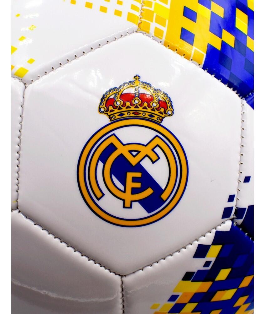 Balón Oficial de Fútbol Real Madrid con Escudo Essentials 4/6
