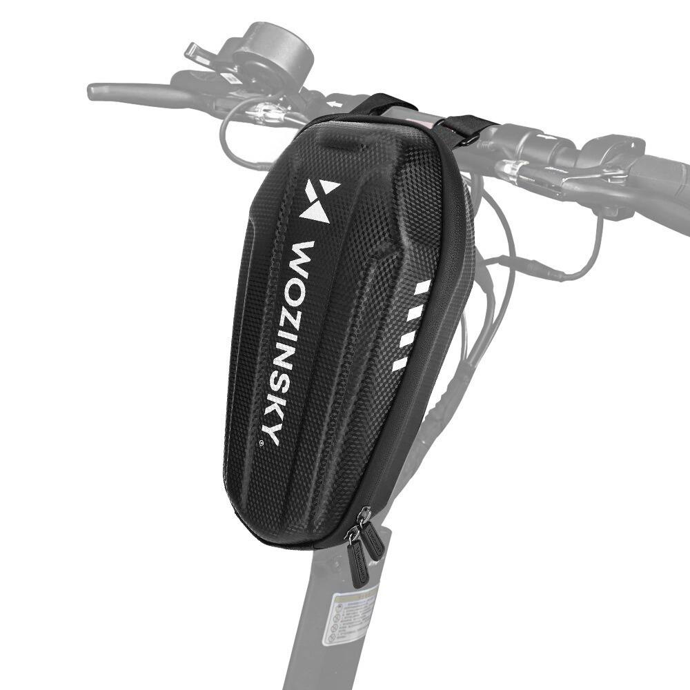 Bolsa de guidão impermeável para scooter 2L Wozinsky - Preto